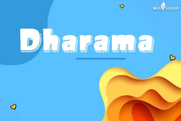 Dharama 3D Wallpaper