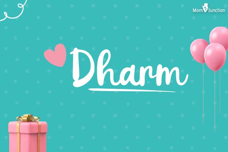 Dharm Birthday Wallpaper