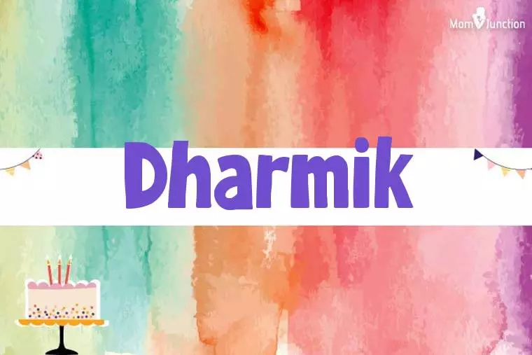 Dharmik Birthday Wallpaper