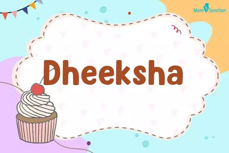 Dheeksha Birthday Wallpaper