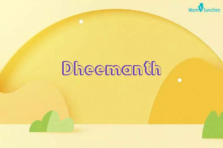 Dheemanth 3D Wallpaper