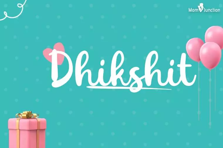 Dhikshit Birthday Wallpaper