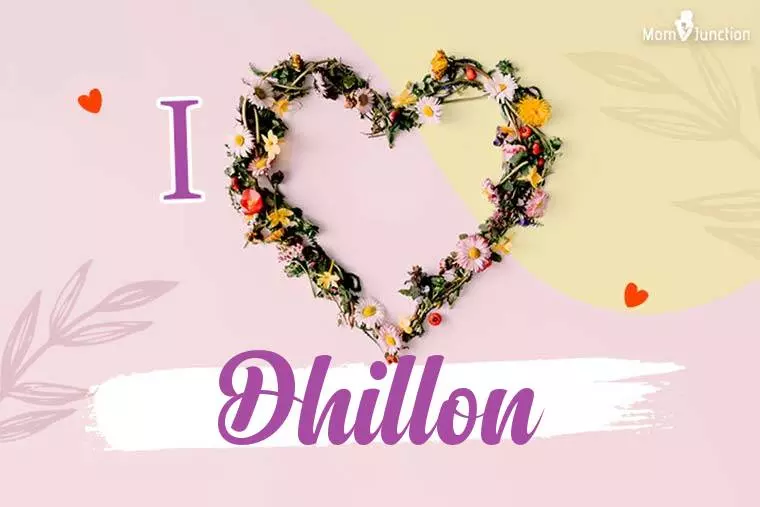 I Love Dhillon Wallpaper