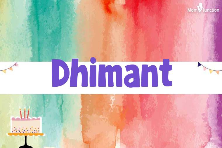 Dhimant Birthday Wallpaper