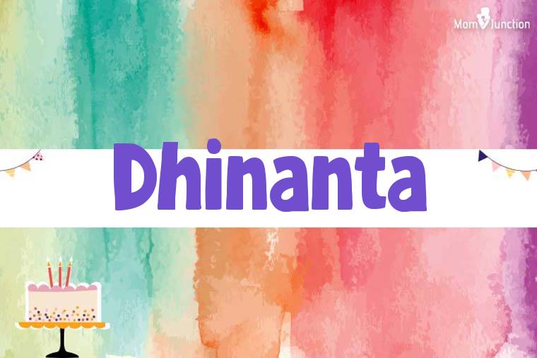 Dhinanta Birthday Wallpaper