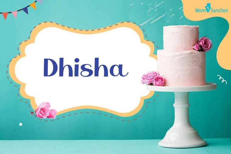 Dhisha Birthday Wallpaper