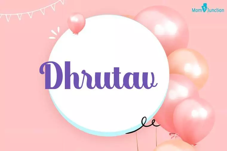 Dhrutav Birthday Wallpaper