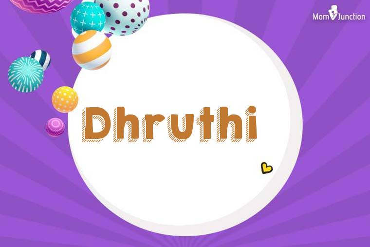 Dhruthi 3D Wallpaper
