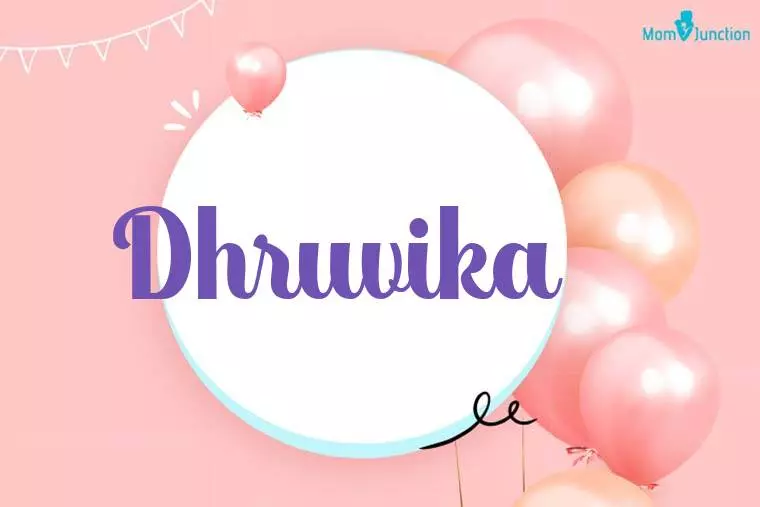 Dhruvika Birthday Wallpaper