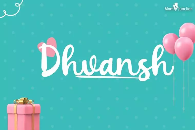 Dhvansh Birthday Wallpaper