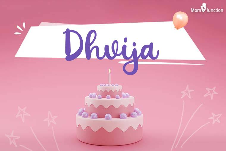 Dhvija Birthday Wallpaper