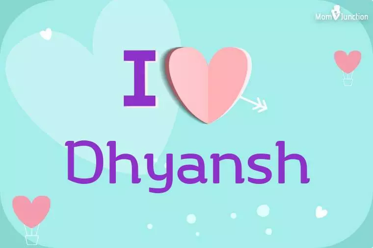 I Love Dhyansh Wallpaper