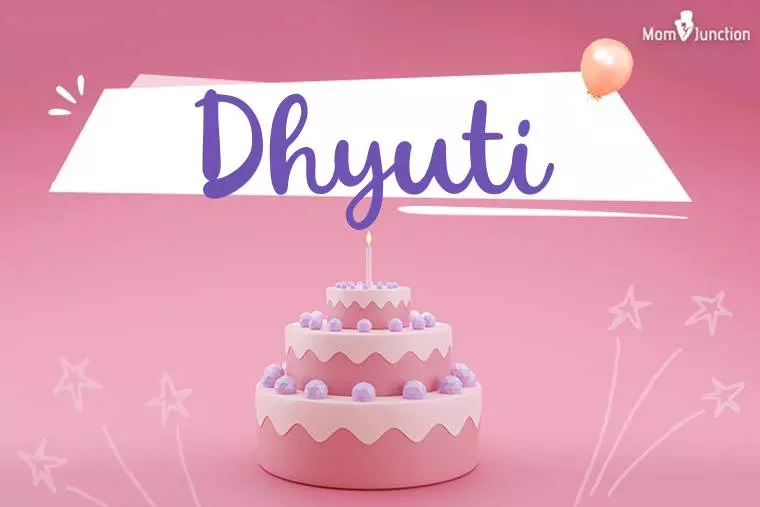 Dhyuti Birthday Wallpaper