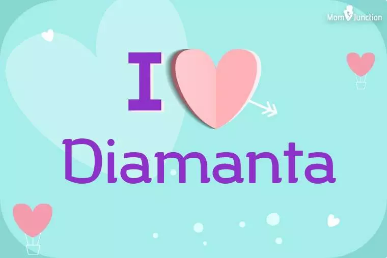 I Love Diamanta Wallpaper