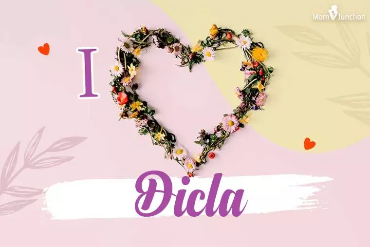 I Love Dicla Wallpaper