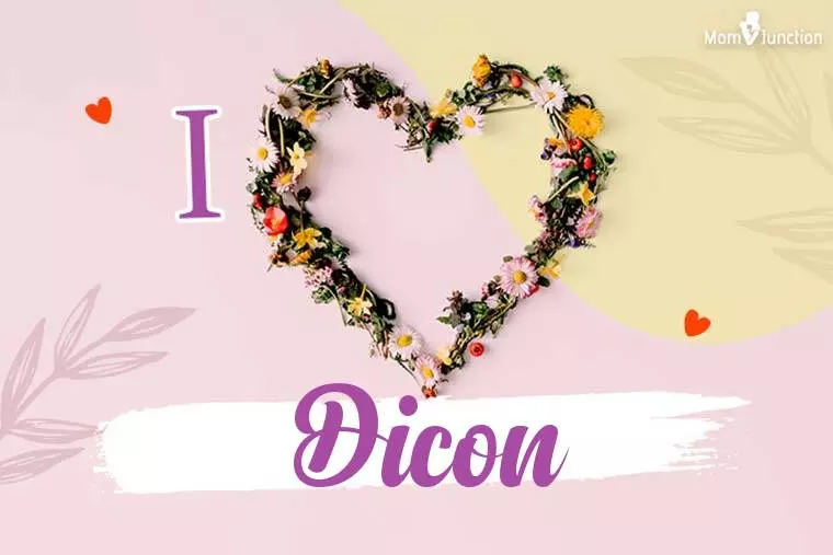 I Love Dicon Wallpaper