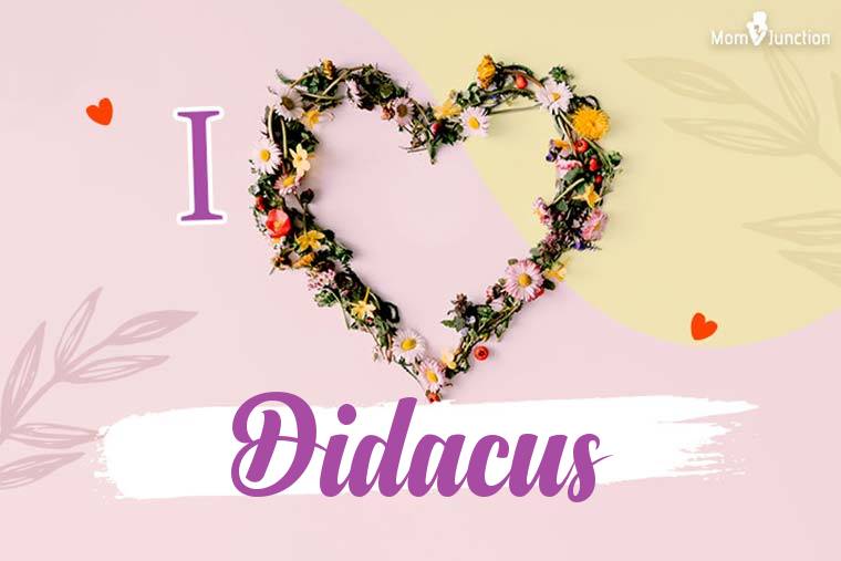 I Love Didacus Wallpaper