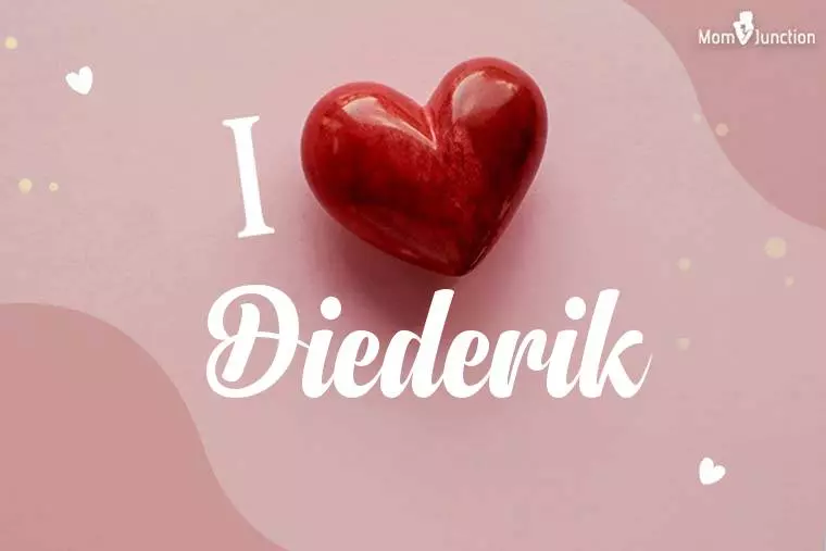 I Love Diederik Wallpaper