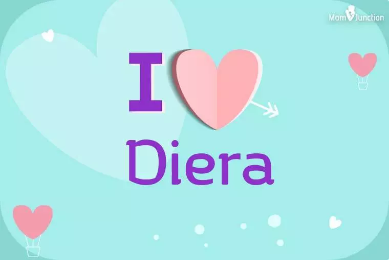 I Love Diera Wallpaper