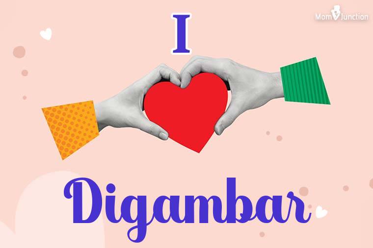 I Love Digambar Wallpaper