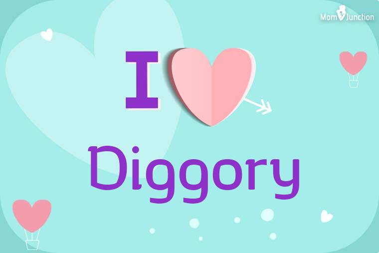 I Love Diggory Wallpaper
