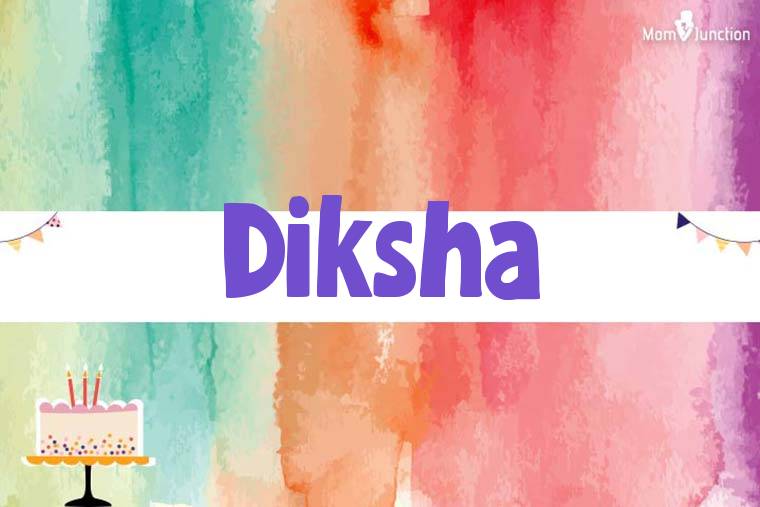 Diksha Birthday Wallpaper