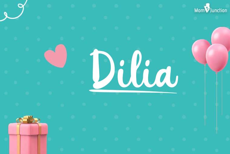 Dilia Birthday Wallpaper