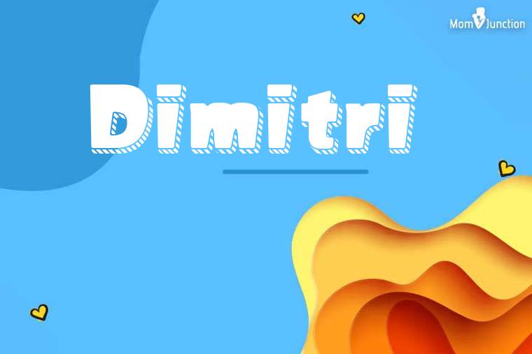 Dimitri 3D Wallpaper