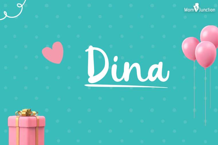 Dina Birthday Wallpaper