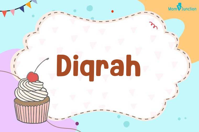 Diqrah Birthday Wallpaper