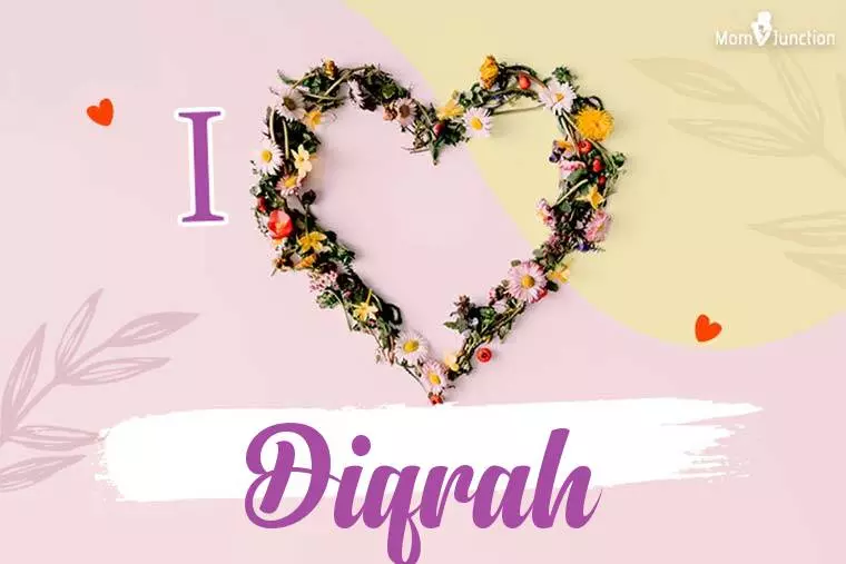 I Love Diqrah Wallpaper