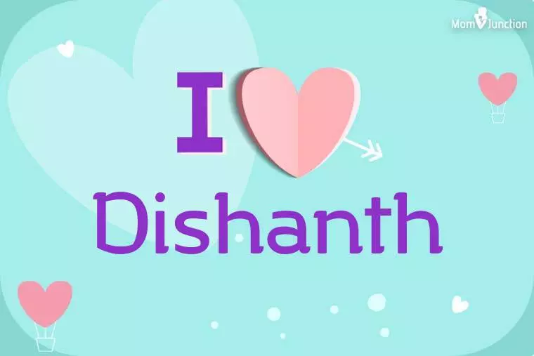 I Love Dishanth Wallpaper