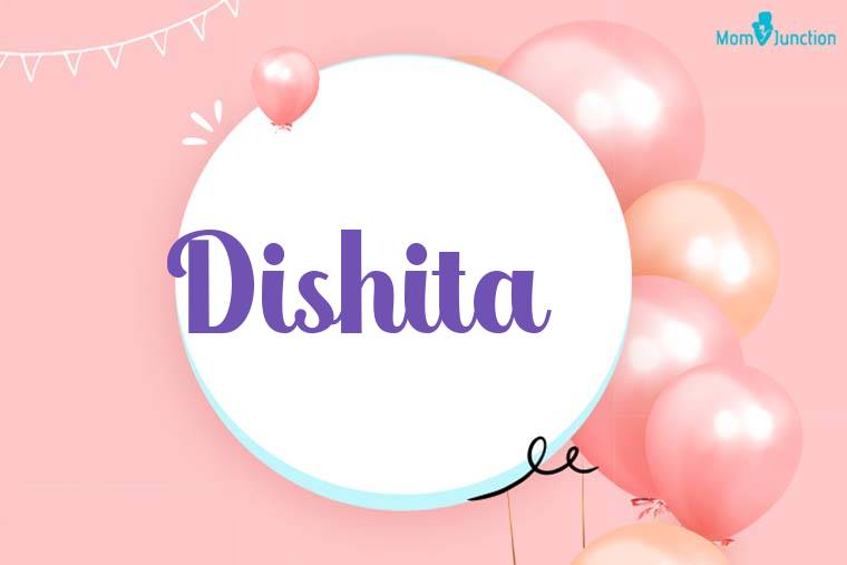 Dishita Birthday Wallpaper