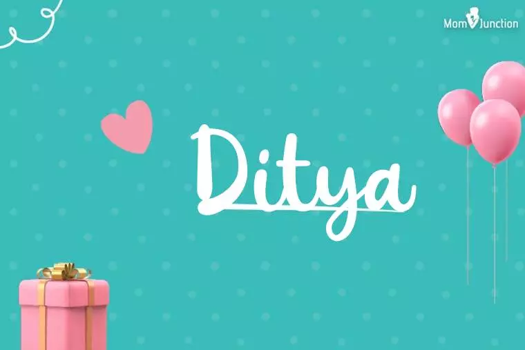 Ditya Birthday Wallpaper