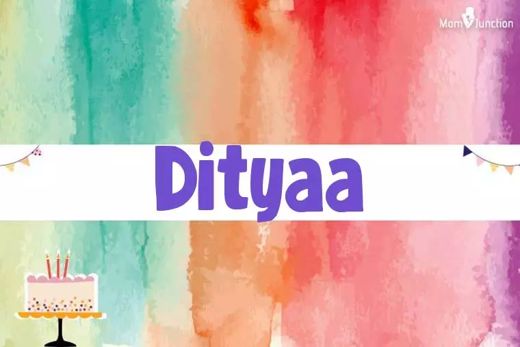 Dityaa Birthday Wallpaper