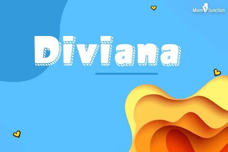 Diviana 3D Wallpaper