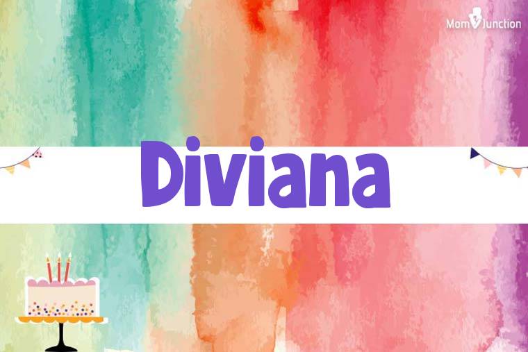 Diviana Birthday Wallpaper