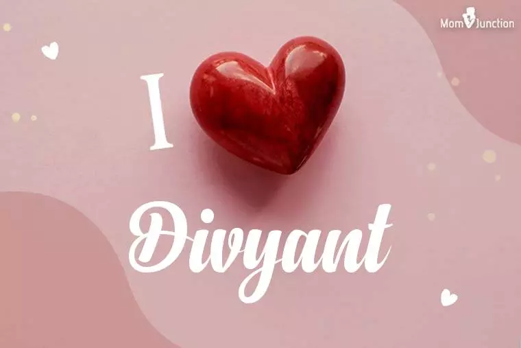 I Love Divyant Wallpaper