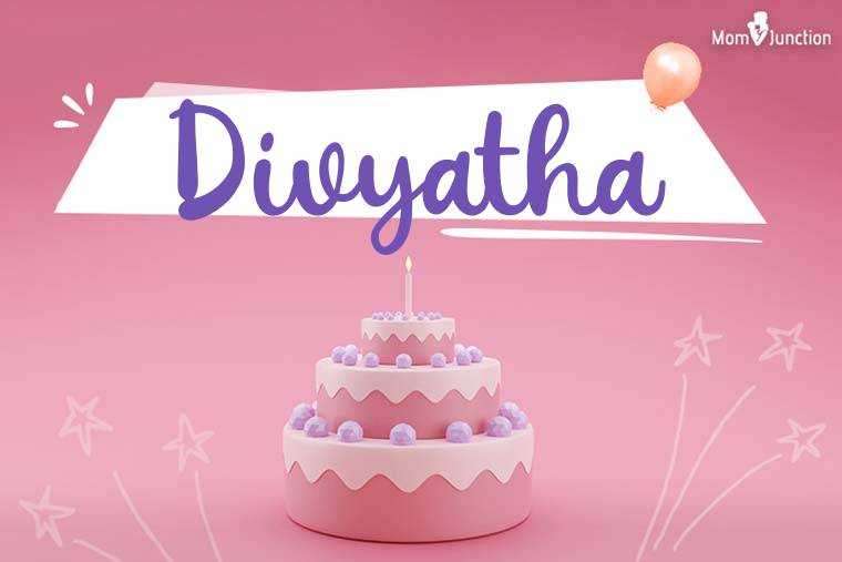 Divyatha Birthday Wallpaper