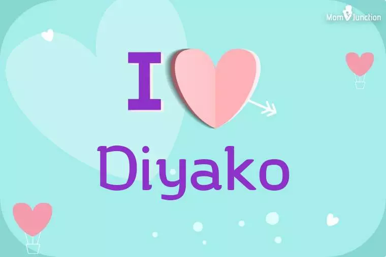 I Love Diyako Wallpaper