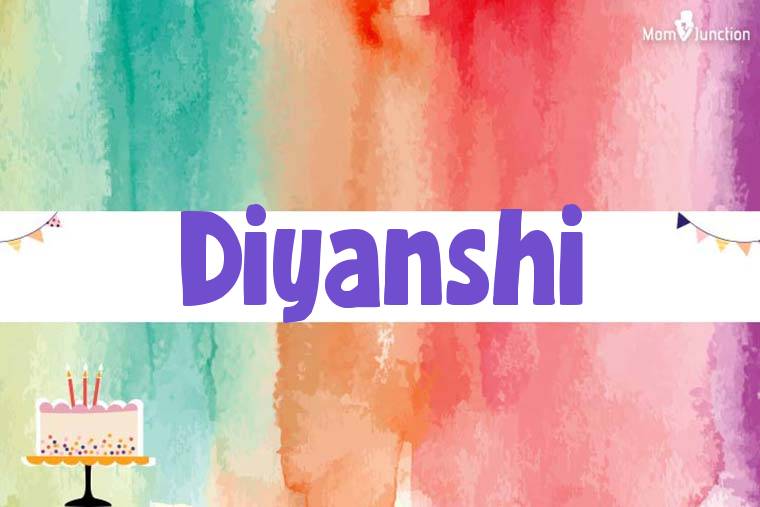 Diyanshi Birthday Wallpaper