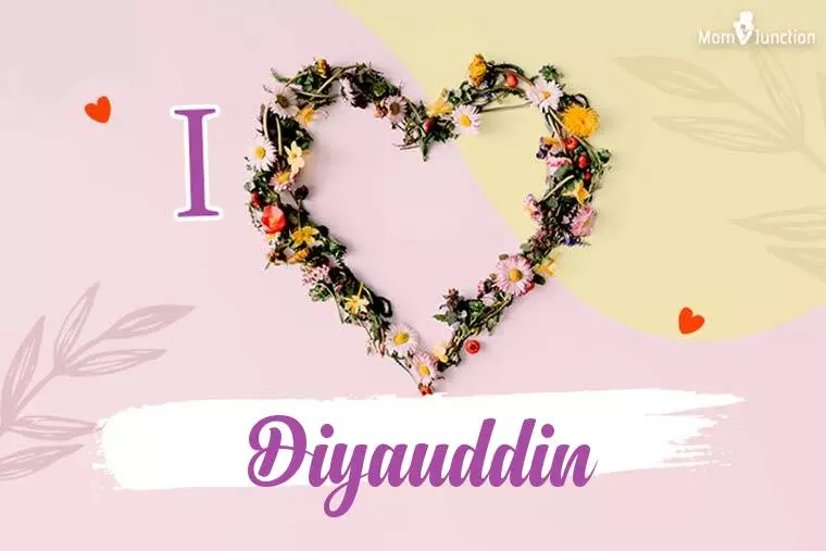 I Love Diyauddin Wallpaper