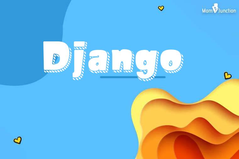 Django 3D Wallpaper
