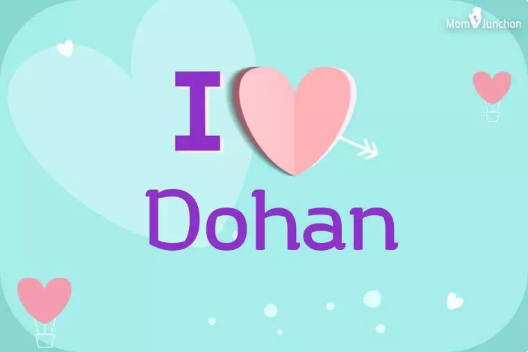 I Love Dohan Wallpaper