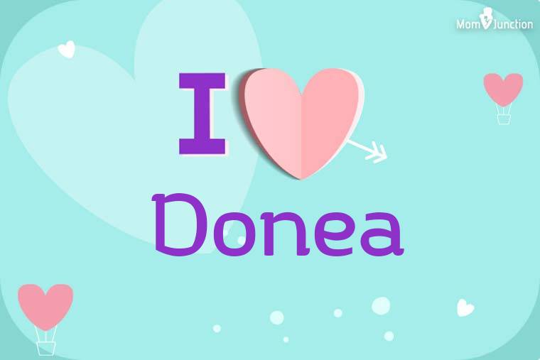 I Love Donea Wallpaper