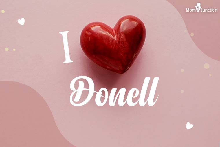 I Love Donell Wallpaper