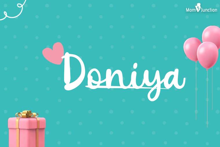 Doniya Birthday Wallpaper