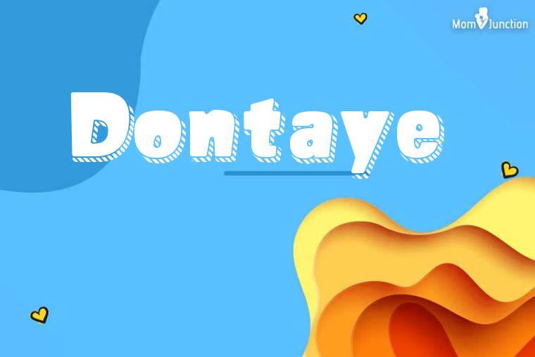 Dontaye 3D Wallpaper