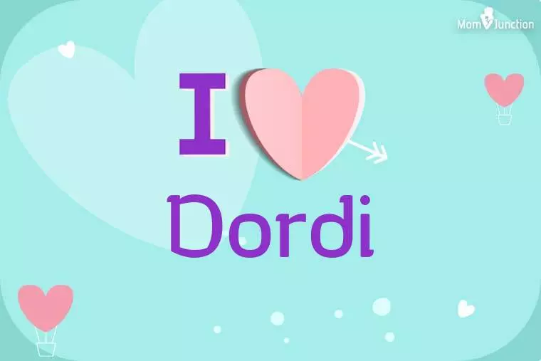 I Love Dordi Wallpaper