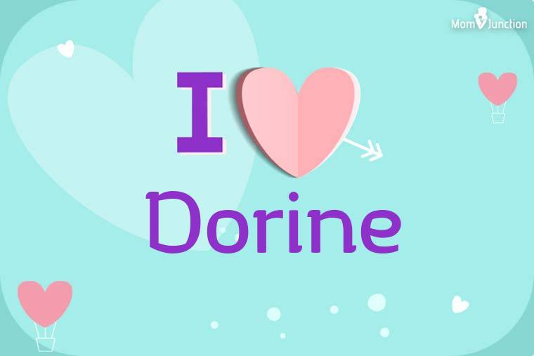I Love Dorine Wallpaper